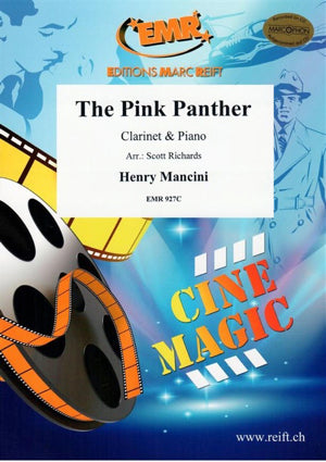 ピンク・パンサーのテーマ(Clarinet/Piano)《輸入クラリネット楽譜》の画像