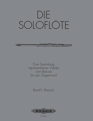 フルート・ソロのためのバロックから20世紀までの作品選集Vol. 1《輸入フルート楽譜》（ペータース出版）の画像