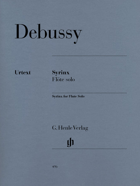 ドビュッシー／シランクス《輸入フルート楽譜》の画像