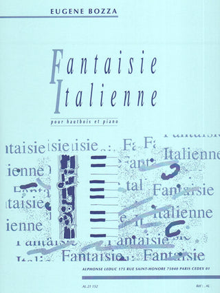 ボザ／イタリア幻想曲《輸入オーボエ楽譜》の画像