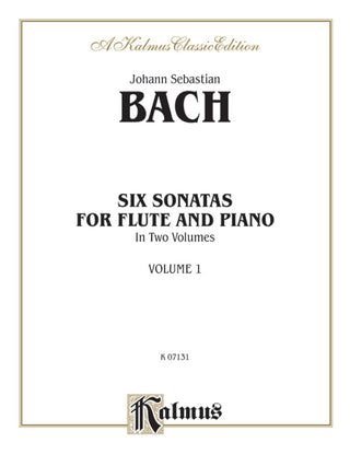 J.S. バッハ／6つのソナタ 第1巻 BWV 1030-1032《《輸入フルート楽譜》