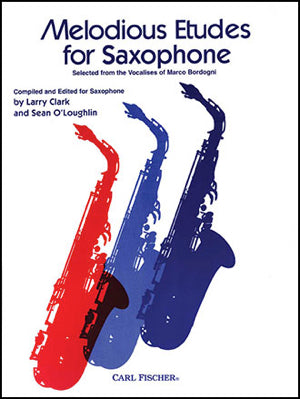 ボルドーニ／旋律的練習曲(ヴォカリースより抜粋)(Saxophone Solo集)《輸入サックス楽譜》の画像