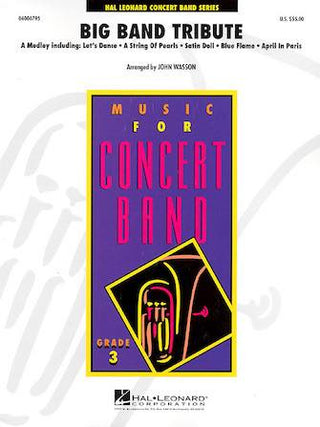 《吹奏楽譜》往年のビッグ・バンド名曲集(スコア)(Big Band Tribute 04000795)【輸入】の画像
