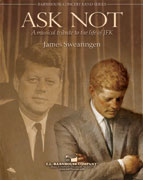 そうするな、と言え(JFKへの音楽的賞賛)(スウェアリンジェン) (スコアのみ) 吹奏楽譜